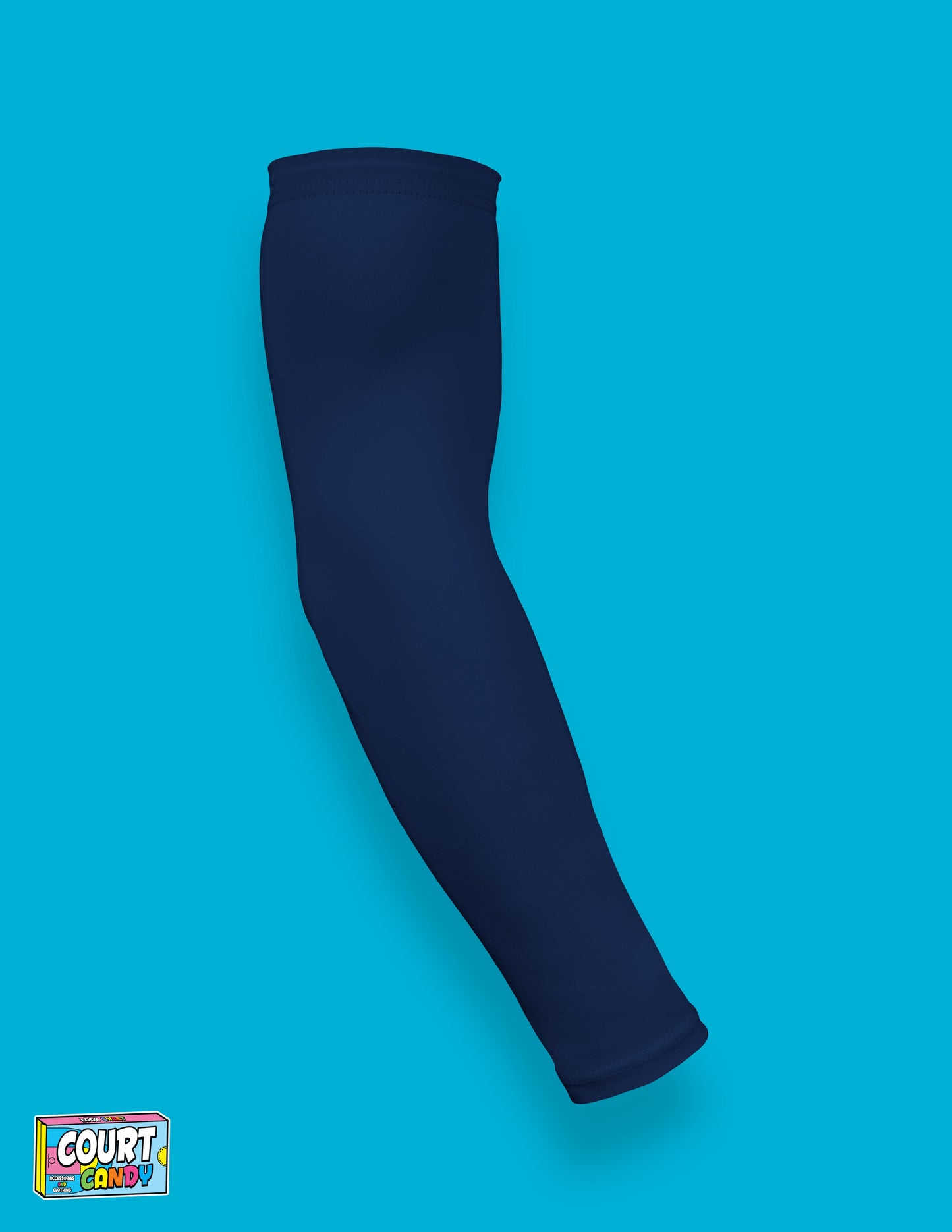 Navy Court Candy Basketball Compression Arm Sleeve Shooting Sleeve NBA Breathable Polyester Spandex Elbow Sleeve Men Women Youth Mens Womans