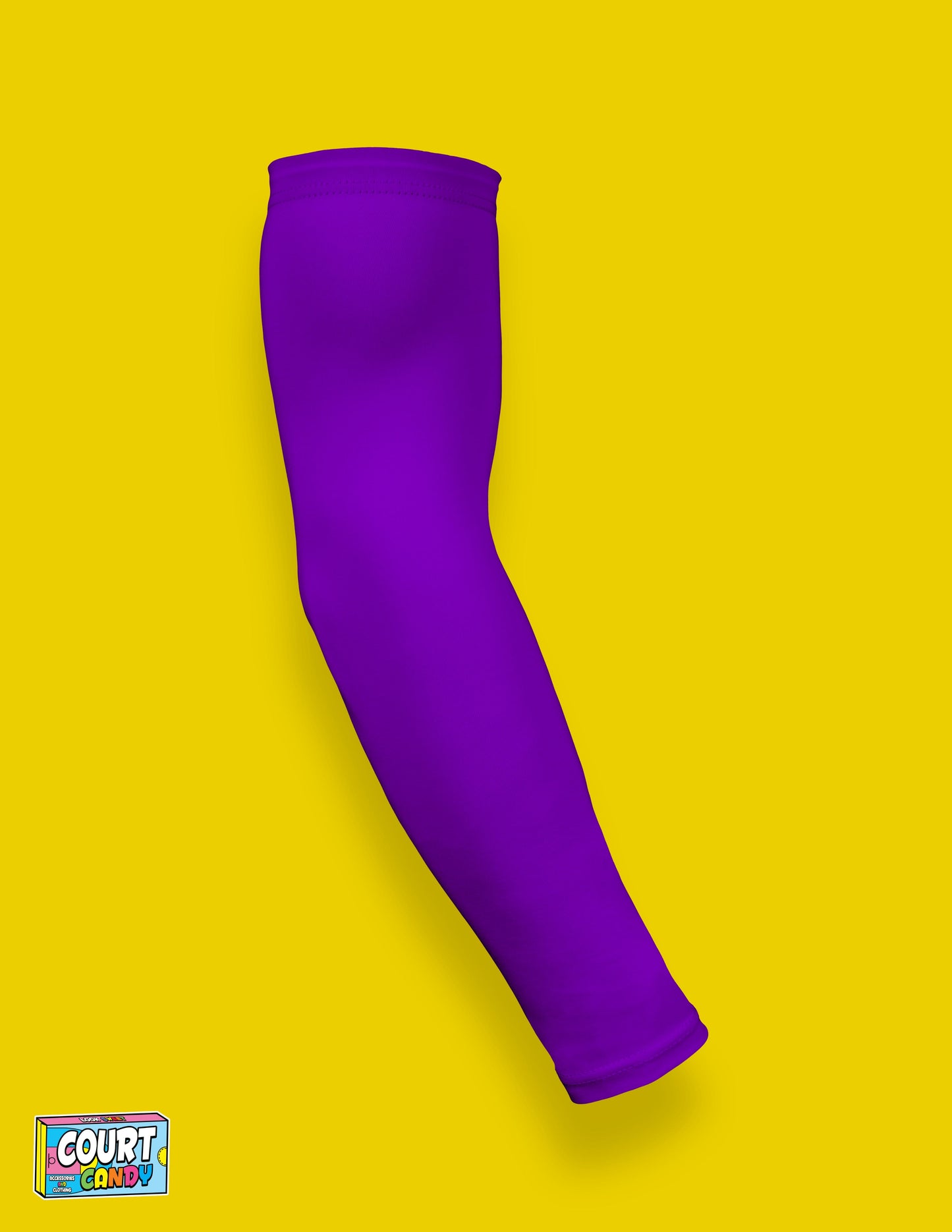 Purple Court Candy Basketball Compression Arm Sleeve Shooting Sleeve NBA Breathable Polyester Spandex Elbow Sleeve Men Women Youth Mens Womans
