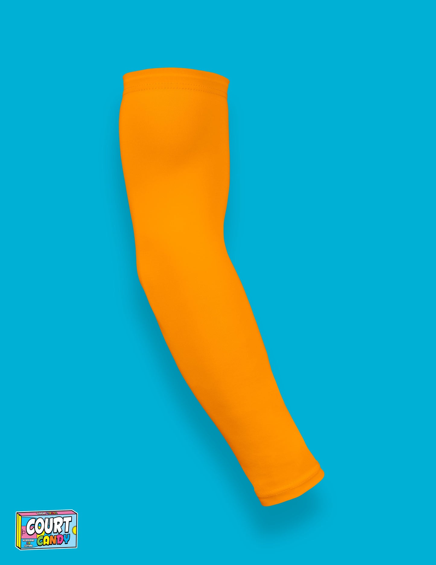 Yellow Court Candy Basketball Compression Arm Sleeve Shooting Sleeve NBA Breathable Polyester Spandex Elbow Sleeve Men Women Youth Mens Womans