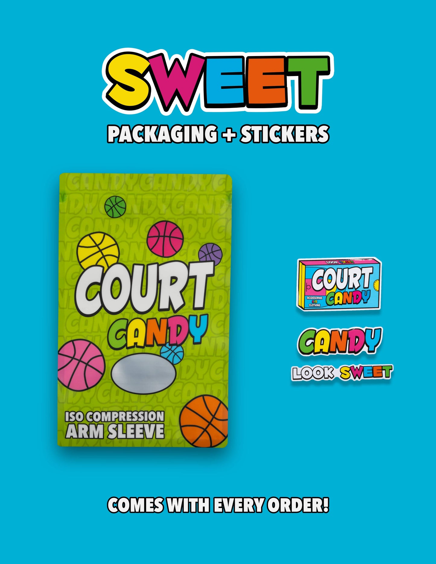 Packaging Court Candy Basketball Compression Arm Sleeve Shooting Sleeve NBA Breathable Polyester Spandex Elbow Sleeve Men Women Youth Mens Womans