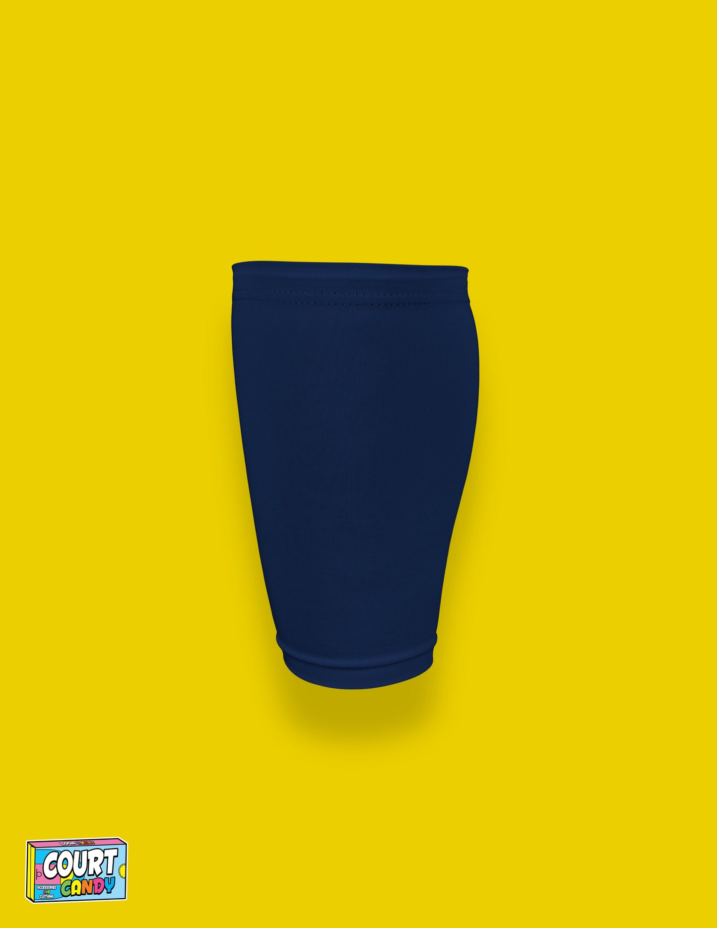 Navy Court Candy Basketball Compression Calf Sleeve Calf Sleeves Breathable Polyester Spandex Shin Sleeve Running Sleeve Ankle Short Long Compression Sock Men Women Youth Mens Womans