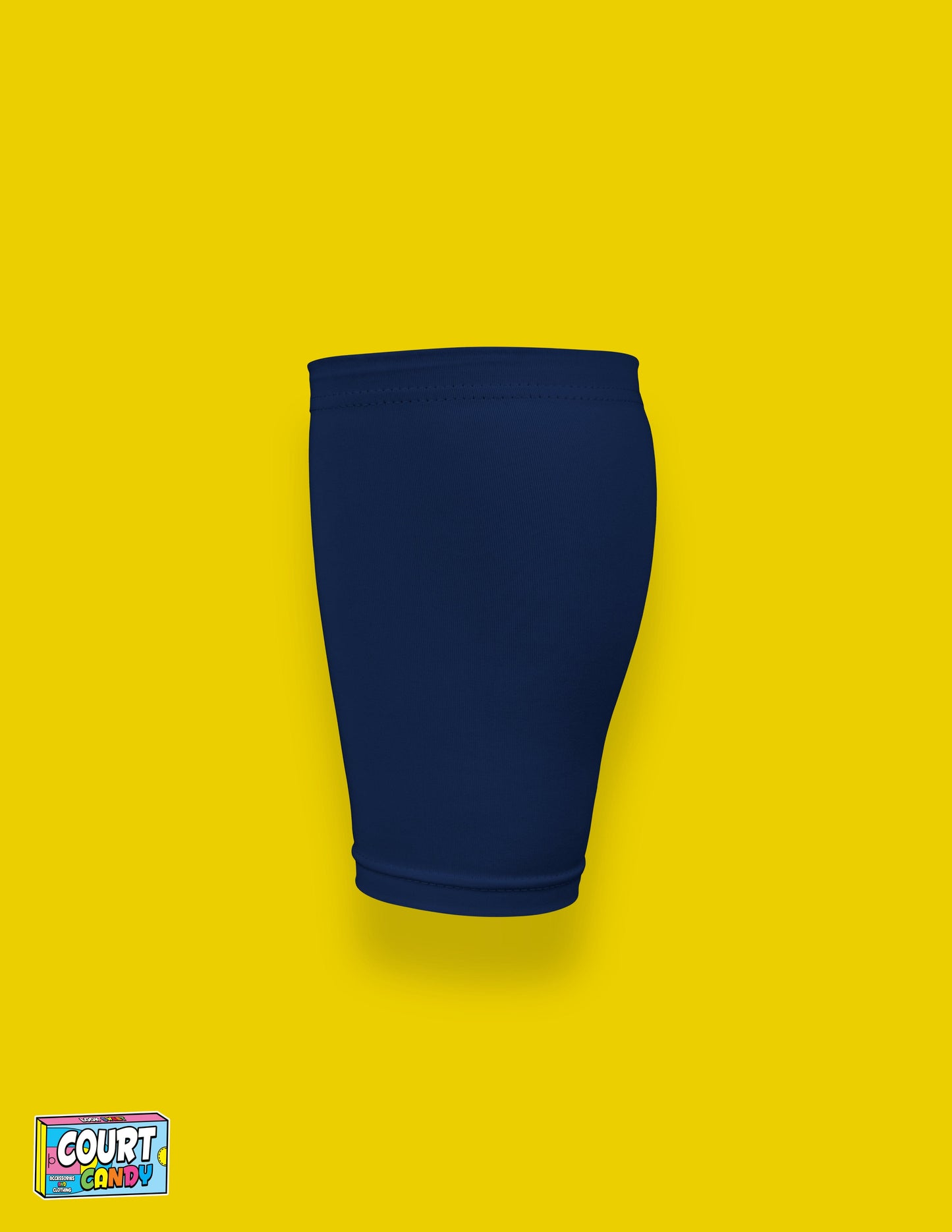 Navy Court Candy Basketball Compression Calf Sleeve Calf Sleeves Breathable Polyester Spandex Shin Sleeve Running Sleeve Ankle Short Long Compression Sock Men Women Youth Mens Womans