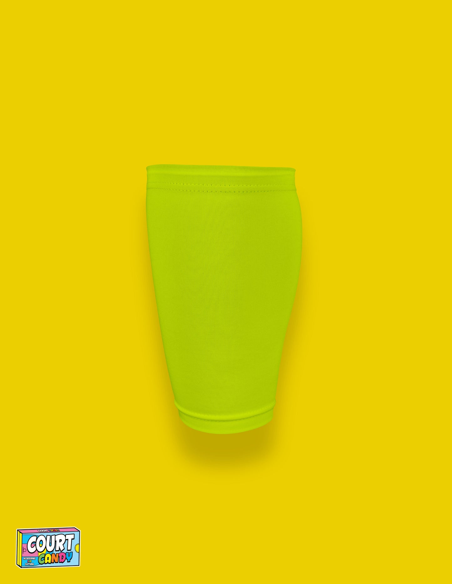 Neon Court Candy Basketball Compression Calf Sleeve Calf Sleeves Breathable Polyester Spandex Shin Sleeve Running Sleeve Ankle Short Long Compression Sock Men Women Youth Mens Womans