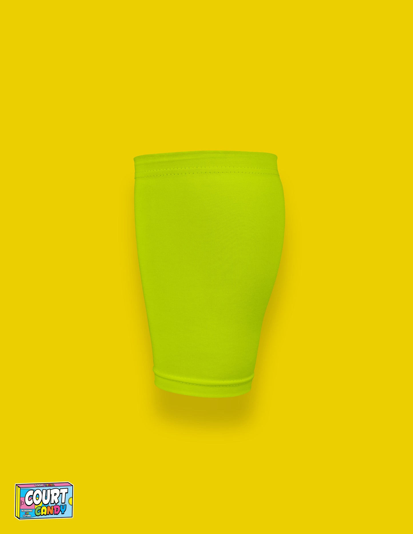 Neon Court Candy Basketball Compression Calf Sleeve Calf Sleeves Breathable Polyester Spandex Shin Sleeve Running Sleeve Ankle Short Long Compression Sock Men Women Youth Mens Womans