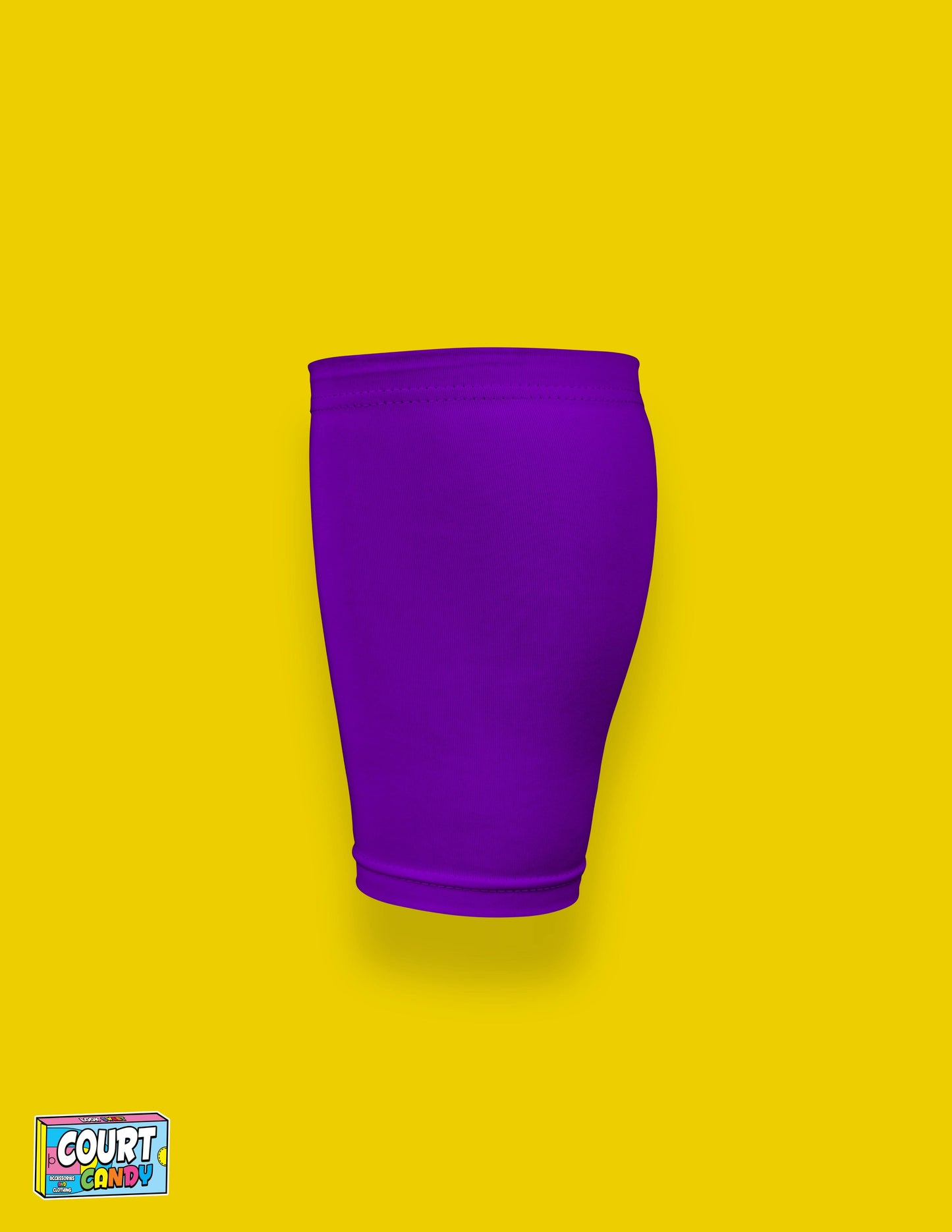 Purple Court Candy Basketball Compression Calf Sleeve Calf Sleeves Breathable Polyester Spandex Shin Sleeve Running Sleeve Ankle Short Long Compression Sock Men Women Youth Mens Womans