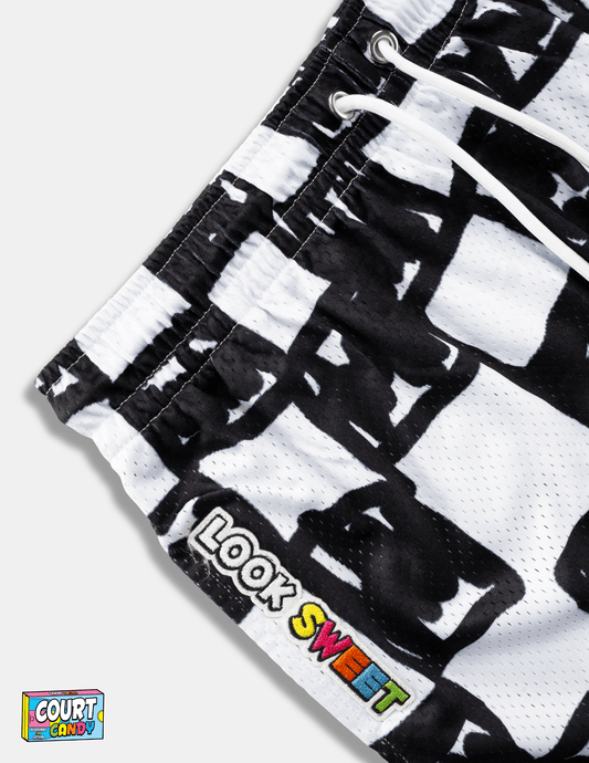 MESH SHORTS - CHECKERZ