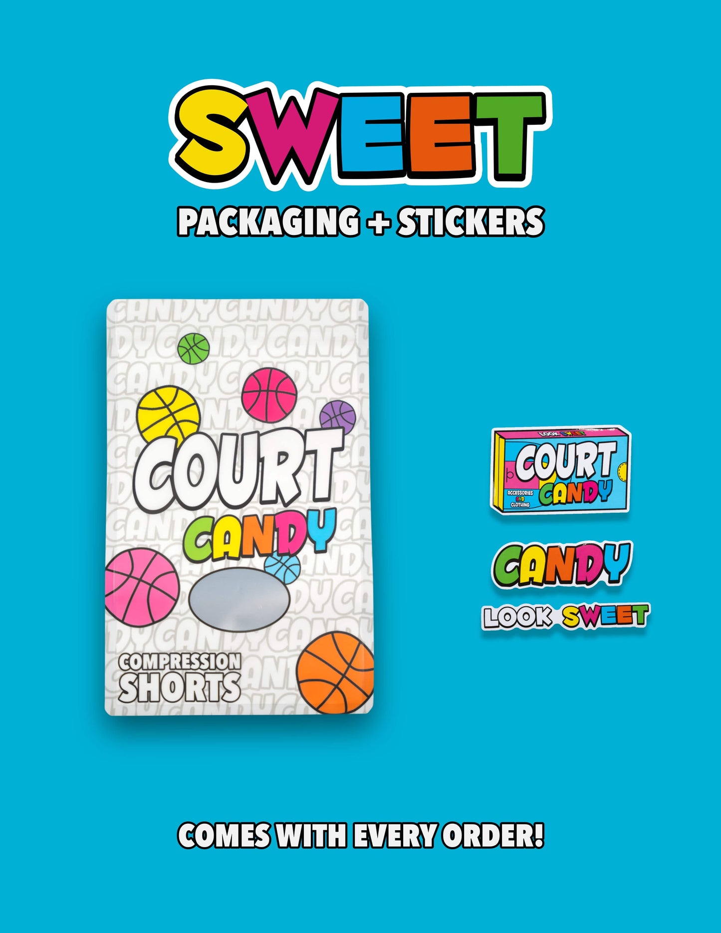 White Packaging Court Candy Basketball Compression Shorts 3/4 length Breathable Polyester Spandex Athletic Sports Underwear Men Women Youth Mens Womans