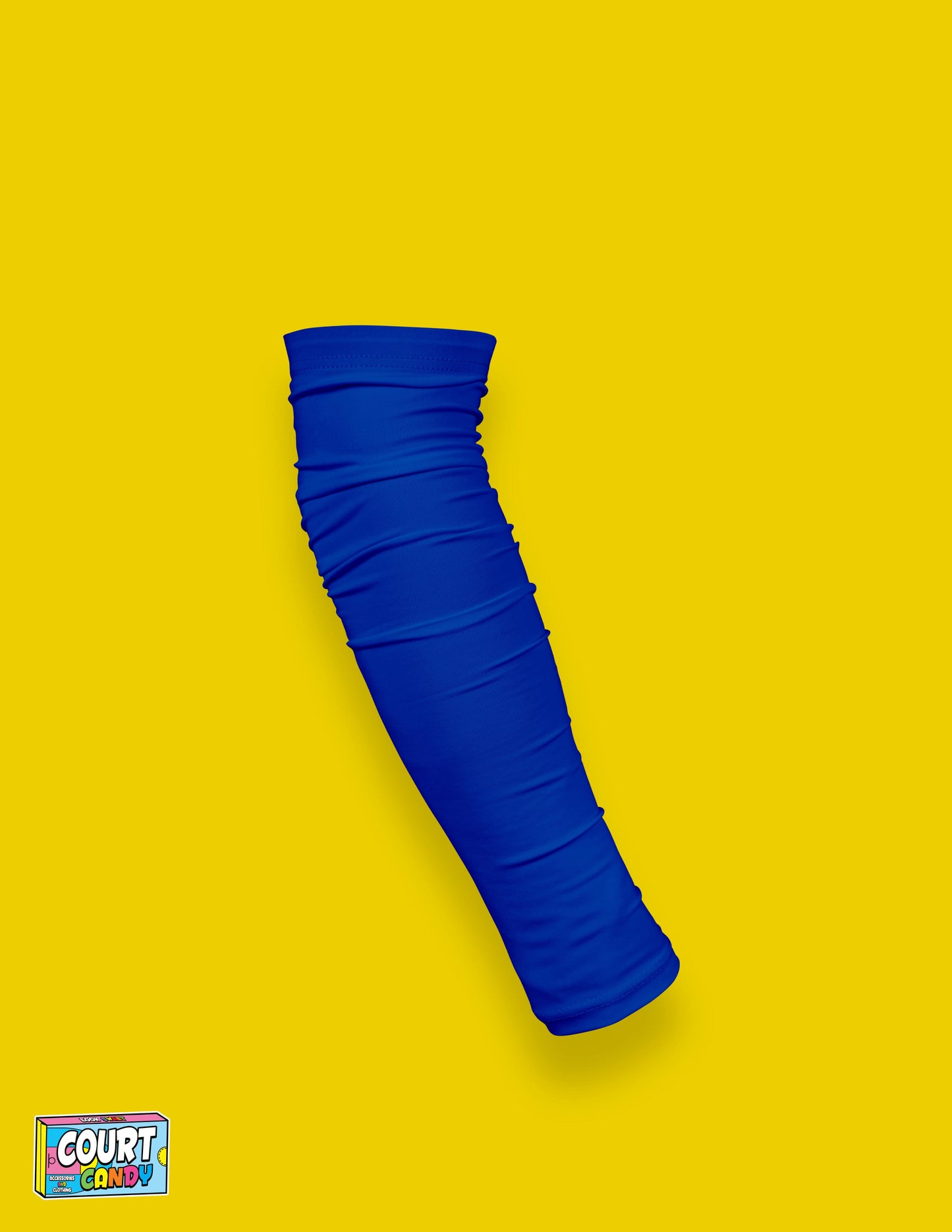 Blue Court Candy Basketball Compression Arm Sleeve Shooting Sleeve NBA Breathable Polyester Spandex Elbow Sleeve Men Women Youth Mens Womans