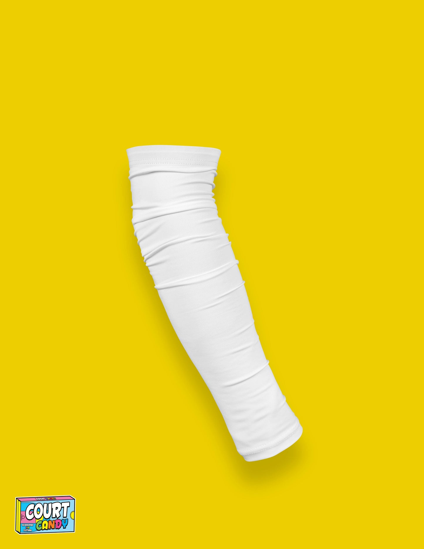 White Court Candy Basketball Compression Arm Sleeve Shooting Sleeve NBA Breathable Polyester Spandex Elbow Sleeve Men Women Youth Mens Womans