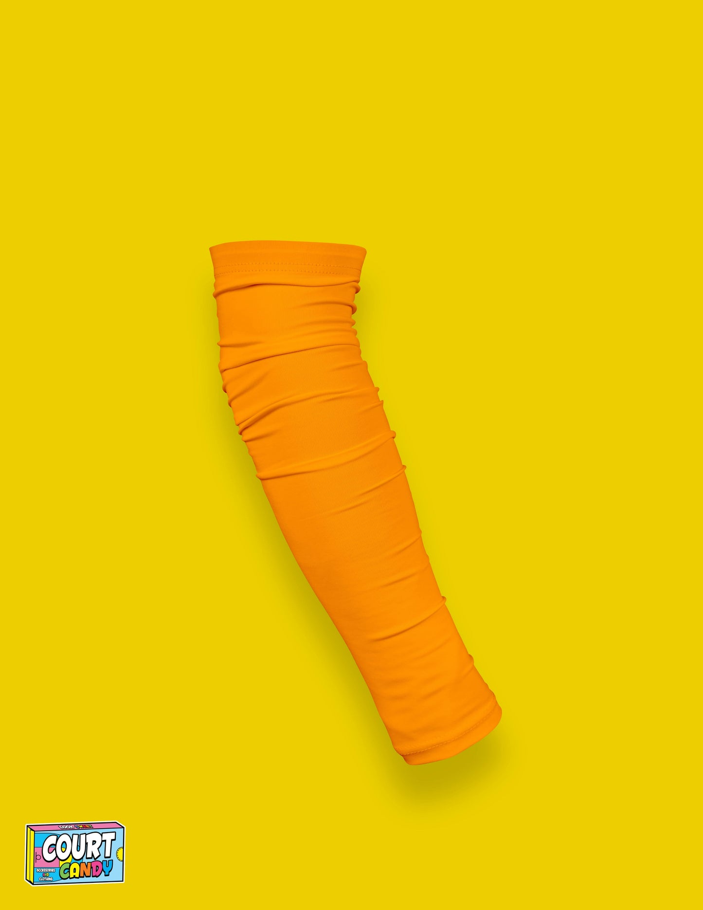 Yellow Court Candy Basketball Compression Arm Sleeve Shooting Sleeve NBA Breathable Polyester Spandex Elbow Sleeve Men Women Youth Mens Womans