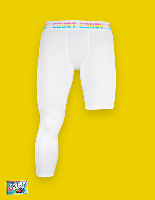 SINGLE LEG TIGHTS:
White Court Candy Basketball Compression Single Leg Tights Breathable Polyester Spandex Single Leg Sleeve Knee Sleeve One Leg Compression Pants Single Leg Tight Running Sleeve Supportive One Legged Compression Pants Single Leg Tights Right Single Leg Tights Right Left Legged Compression Pants Right Legged Compression Pants ¾ Tights Men Women Youth Mens Womans