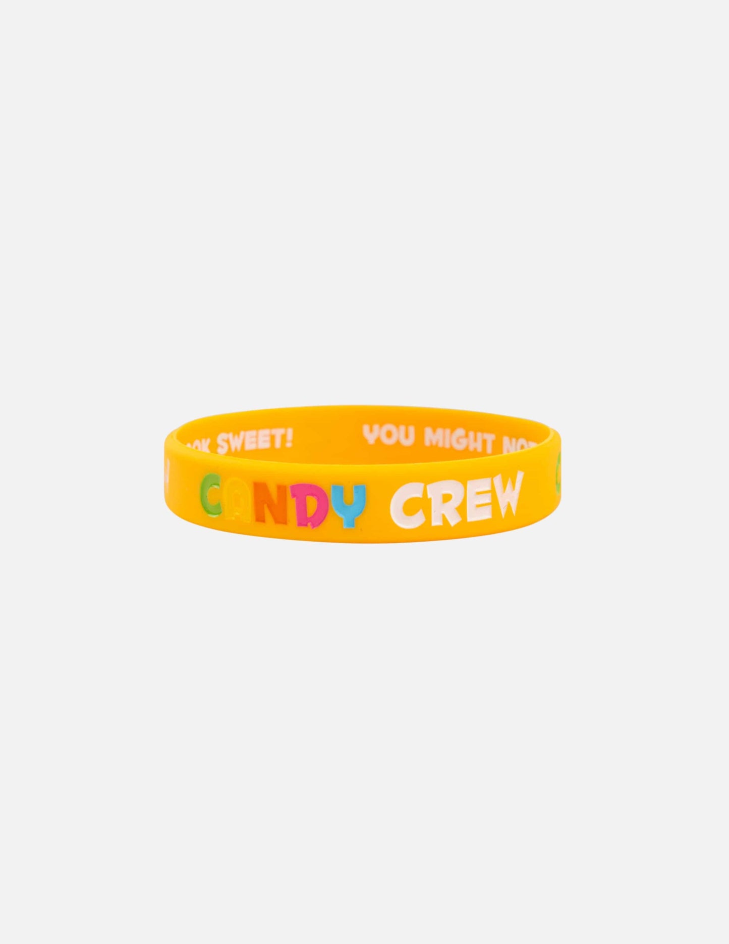 Yellow Court Candy Basketball Silicone Wristbands Men Women Youth Mens Womans