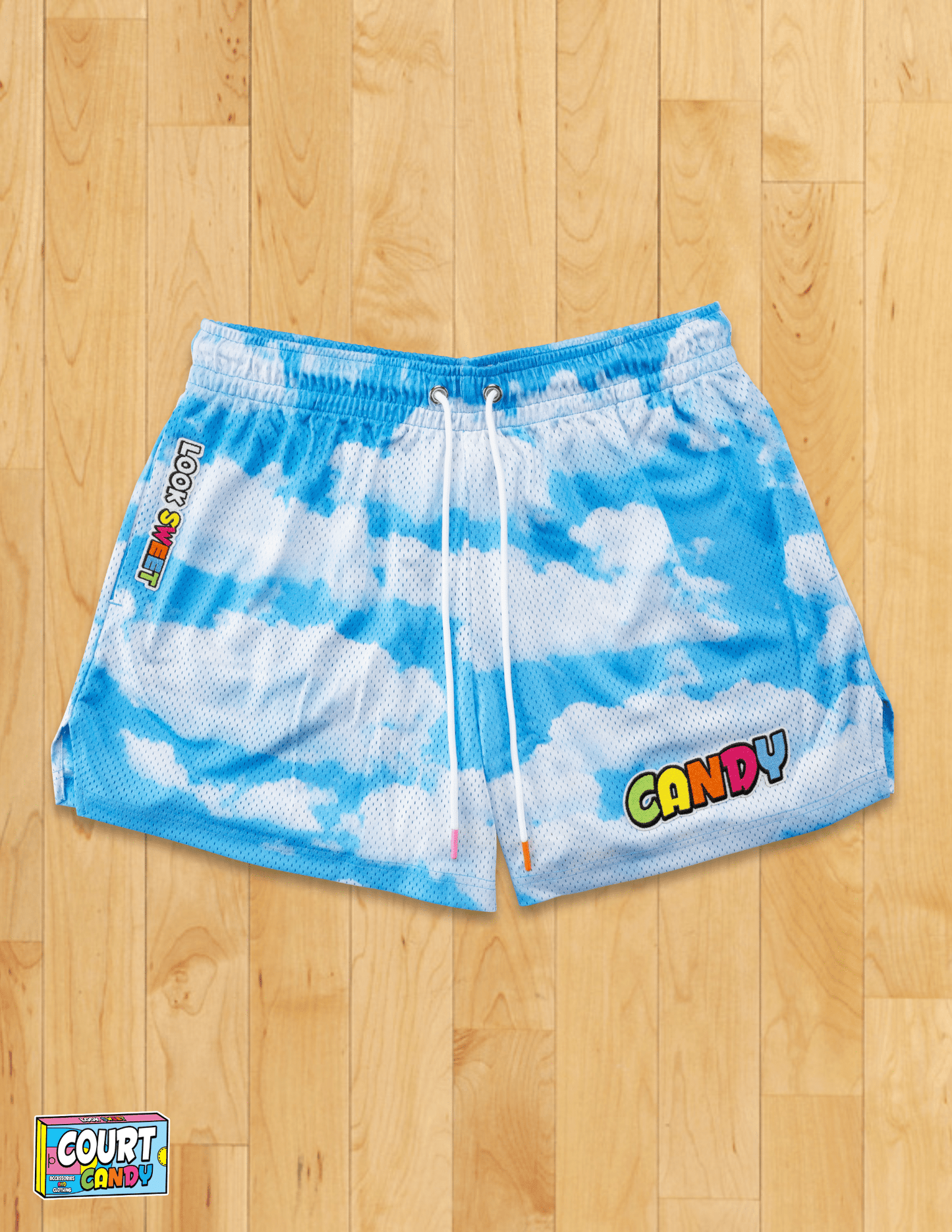MESH SHORTS - CLOUDS