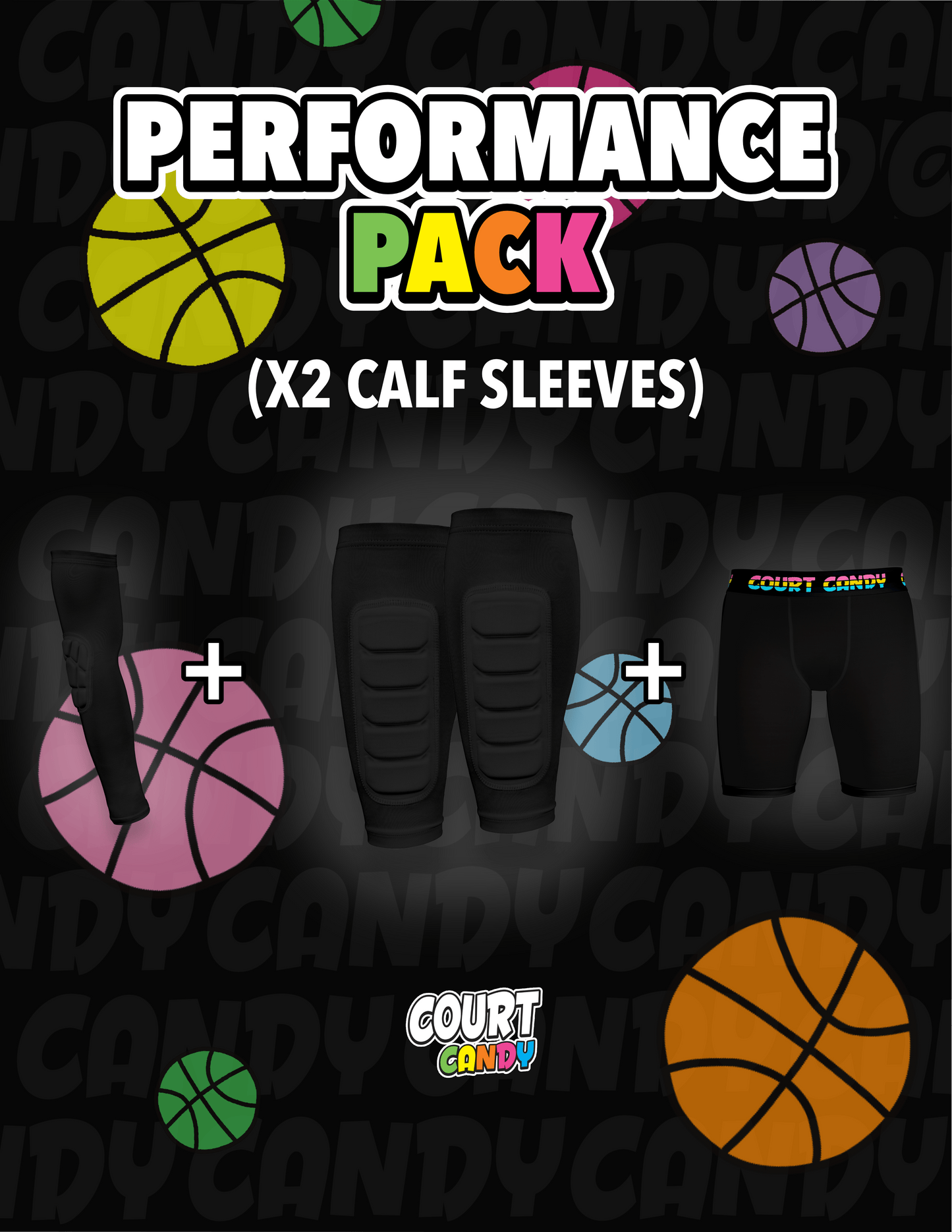 PERFORMANCE PACK (x2 Calf Sleeves)