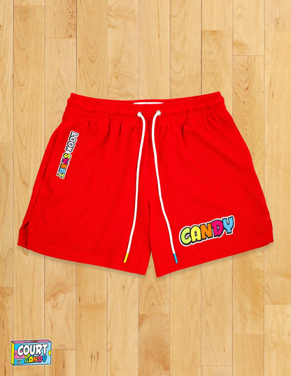 MESH SHORTS - STARTER (CHERRY)